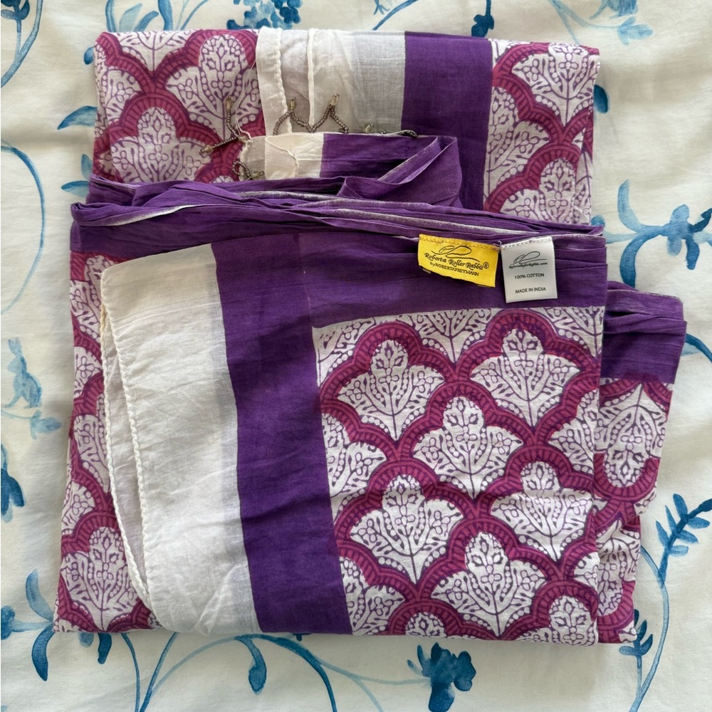 Roller Rabbit Purple Sarong